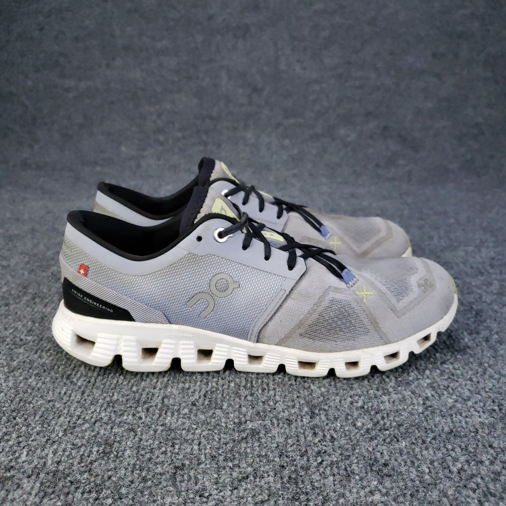 On Cloud X 3 Shoes Womens Size 9 Gray Running Sneakers Lightweight‎ Casual